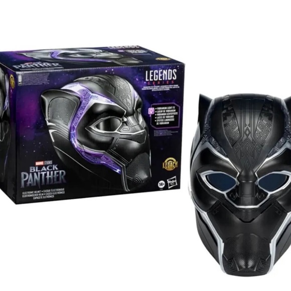 Black Panther Electronic FX Helmet Marvel Legends Series Legacy Collection - Picture 1 of 1